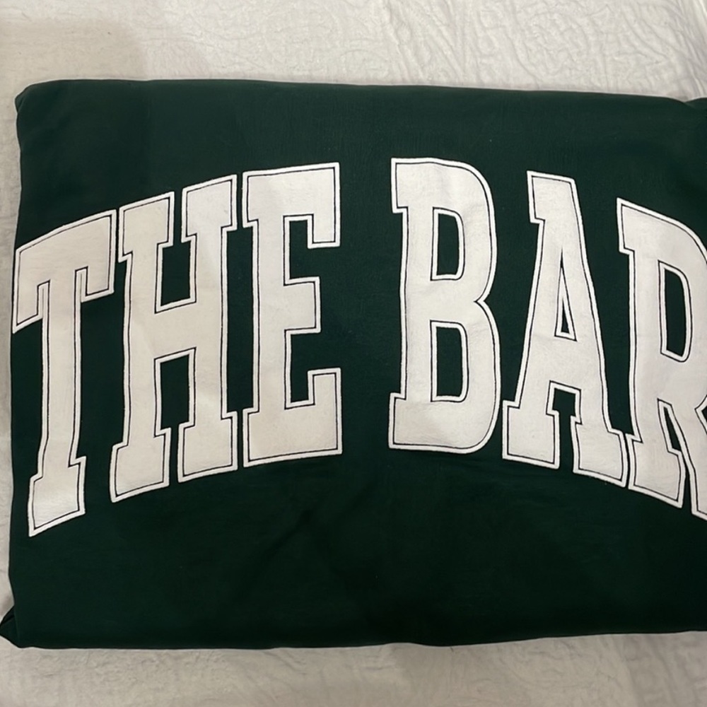 THE BAR varsity sweatshirt